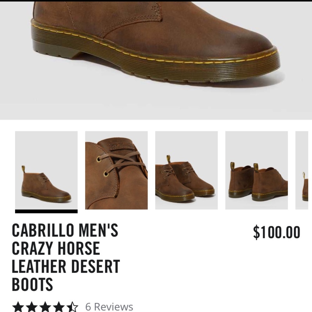 Dr. Martens Cabrillo men's boots - Picture 2 of 10